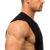 New Plain Tank Top Men Bodybuilding singlet Gym Stringer Sleeveless Shirt Blank Fitness Clothing Sportwear Muscle Vest - details 17