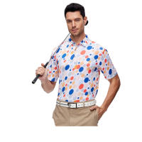 Polo para hombre, ropa deportiva de golf informal de negocios de alta gama para jóvenes - details 1