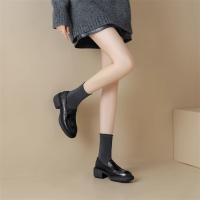 Mocasines de Plataforma de Estilo Británico Zapatos Perezosos para Mujer de Un Pedal - details 16