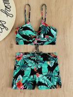 BIKINX Conjunto de trajes de baño para mujer: elegante bikini de dos piezas, ajuste cómodo, ropa de playa de verano - details 3