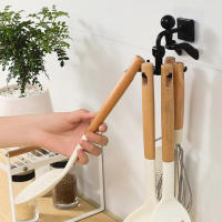 Gancho giratorio de 360 ​​grados para estatuillas creativas, estante colgante para cocina y baño montado en la pared del hogar con gancho adhesivo - details 6