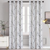 Cortinas opacas con ojales, habitaciones, Cortinas, Aislantes, frío y Calorpara salón, patio, cocina y dormitorio, 2 Piezas - details 0