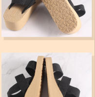 Nueva zapatilla ligera de suela gruesa para exteriores, cómoda, con punta cerrada, estilo para mujer, estudiante, aumento de altura - details 8