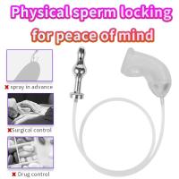 Esclavitud Sexual Irritatio Anal Plug Chastity Cage 2 en 1 estimulan ButtPlug y funda para pene glande masturbación juguetes sexys para hombres - details 7