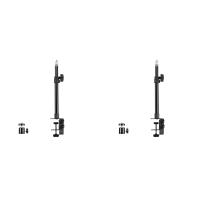 Abrazadera de trípode C, soporte de luz de montaje en escritorio con cabezal de bola de 1/4 pulgadas, accesorio de mesa, soporte de mesa de cámara ajustable, 2 uds. - details 0