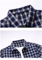 Camisa de Verano Casual para Hombres Cuello Cuadrado, Camisa de Oficina con Estilo, Moda de Piso, Talla 7XL - details 14