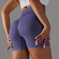 Hamidou pantalones cortos de Yoga para mujer, Shorts de Fitness para correr, ciclismo, transpirables, cintura alta, entrenamiento, gimnasio, Verano - details 71