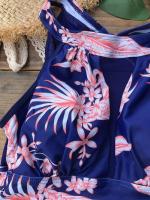 Traje de baño de una pieza de talla grande para mujer, traje de baño grande con falda, monokini vintage, 2023 - details 20