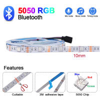 Tira de luces LED RGB con USB, cinta Flexible de 5V, 5050 30LED/m, compatible con Bluetooth, aplicación remota, Control de voz, retroiluminación de TV impermeable - details 1