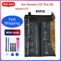 Batería Original De Alta Calidad Xiao Mi Para Xiaomi 11T Pro 5G 11TPro BM58, Batería De Repuesto De 5000mAh Disponible En Stock. - details 0