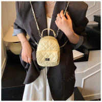 Versión coreana Xiaoxiangfeng Lingge mochila 2025 primavera nueva moda simple estudiante cadena de gama alta bolso de mujer - details 20