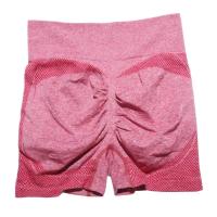 Pantalones cortos de Yoga transpirables para mujer, ropa deportiva de cintura alta, mallas elásticas sin costuras para Fitness, verano - details 8