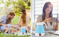 Hervidor de Agua Eléctrico Plegable, Resistencia Oculta, Silicona, 0,6 Litros, 800W, Libre de BPA - details 0