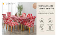 Funda de LICRA para silla de Navidad, 1 pieza, para comedor, elástica - details 0