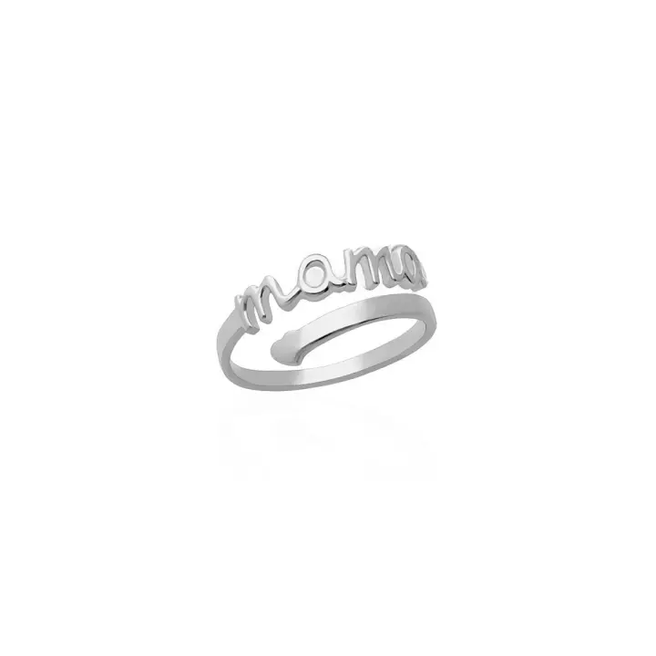 AVANCY Anillo de plata de ley Joyería Regalos para mamá izo Medición estable - 100% hecho en España - 1
