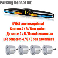 Kit de Sensor de estacionamiento de Radar múltiple, sistema de pantalla LED Parktronic, asistente de Detector de Monitor de respaldo, Sensor de Radar 4/6/8 - details 9
