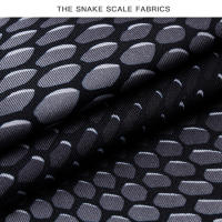 Camiseta impresa en 3D para hombre, camisa de Tela sin mangas con escala de serpiente - details 7