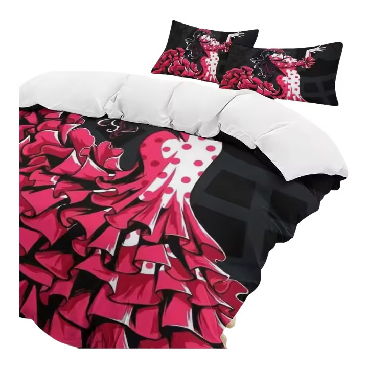 Juego de Ropa de Cama Ligera de Viola Bh314 Dulce Sueño con Dibujos Animados - 1