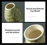 Juego de té Matcha japonés de cerámica de bambú, 5 uds., calidad alimentaria con boquilla, cuenco para mezclar, agitador japonés reutilizable seguro - details 12