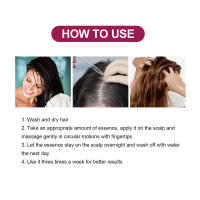 Esencia para reparar la hidratación de raíces dañadas, cabello denso, pérdida de cabello y aceite esencial antifrizz - details 3