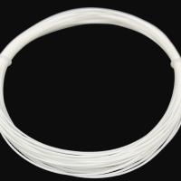 Cuerda de raqueta de bádminton de alta elasticidad, cuerdas de bádminton de entrenamiento duraderas de 0,7 MM, línea de raqueta colorida y flexible - details 4