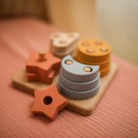 Juguetes de madera Montessori para bebés, bloque de equilibrio estilo luna estrella, juegos de mesa educativos para niños - details 37