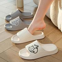 Zapatillas de verano antideslizantes Plataforma de baño con dibujo de oso - details 7