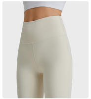 SHINBENE Pantalones de Yoga Casuales para Mujer 32" Cintura Alta de Nailon con Bolsillo Oculto Leggings con Apertura Flare para Deporte y Trabajo - details 5