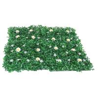 Panel de pared de plantas artificiales DIY, vida eterna, estera de hierba verde falsa duradera, sin riego, pared de fondo de césped Artificial verde - details 1