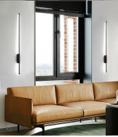 Lámpara de Pared Nórdica Moderna LED Luz Larga para Decoración de Sala Dormitorio y Baño PARKSON Metal Aluminio y Hierro con Pintura Control Remoto o Apps 85-265V - details 5