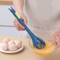 Batidor de huevos ahuecado, práctico, sin deformación, Clip de comida fuerte, bloqueo de captura, cuchara Lo Mein multifuncional, cocina - details 0