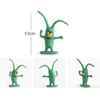 Decoración de Acuario de Pescado Marino 8 Estatuas de Muñecas del Mundo Submarino con Tentaculos de Calamar y Pescado Patrick Suministros para Mascotas - details 8