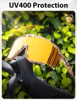 Kapvoe-gafas polarizadas de ciclismo para hombre y mujer, lentes de sol deportivas para bicicleta de montaña, conducción, pesca, viaje, Golf, UV400 - details 5