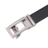 Cinturón de cuero hueco con hebilla automática para hombres y mujeres, cinturón unisex, moderno y popular - details 5