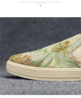 Sandalias al aire libre para hombre media zapatilla zapatos casuales de verano lona suave fondo ligero zapatos para caminar - details 2