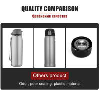 Large-capacity Thermos Cup 304 Stainless Steel Outdoor Portable Mountaineering Sports Water Bottle with Rope500/1500ml - details 10