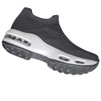 Nuevos zapatos para correr con colchón de aire para hombres y mujeres, zapatos deportivos transpirables,gris oscuro - details 1