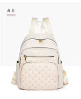 Mochila de moda con remaches para mujer, pequeña mochila de trabajo, bolso de hombro pequeño, mini mochila de viaje para mujer, bolso antirrobo - details 14