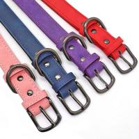 perro personalizado cuero PU, Collar de cachorro personalizado, collares mascotas grabados gratis para perros pequeños, medianos - details 2