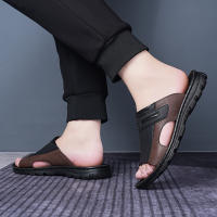 Sandalias antideslizantes de verano para hombre, zapatillas informales para exteriores, zapatos de playa, novedad de 2025 - details 21