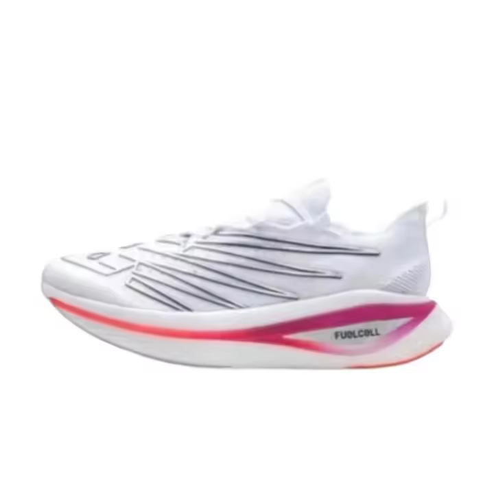 【Tienda oficial】 FuelCell White " Zapatillas WRCELLE3 Zapatos deportivos para hombre y mujer apliques LETEN - 1