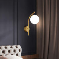 Luz de Pared de Vidrio Moderna, Sombra Blanca de Vidrio para Dormitorio, Sala de Estar, Baño y Balcón - details 3
