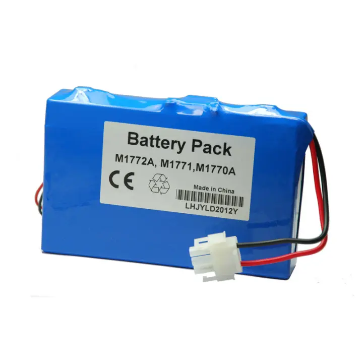 Batería ECG para baterías de I + d 5916,Unipower B11013,Pagewriter 100,Pagewriter 200,Pagewriter 300 M2460A,MLA2460 - 1