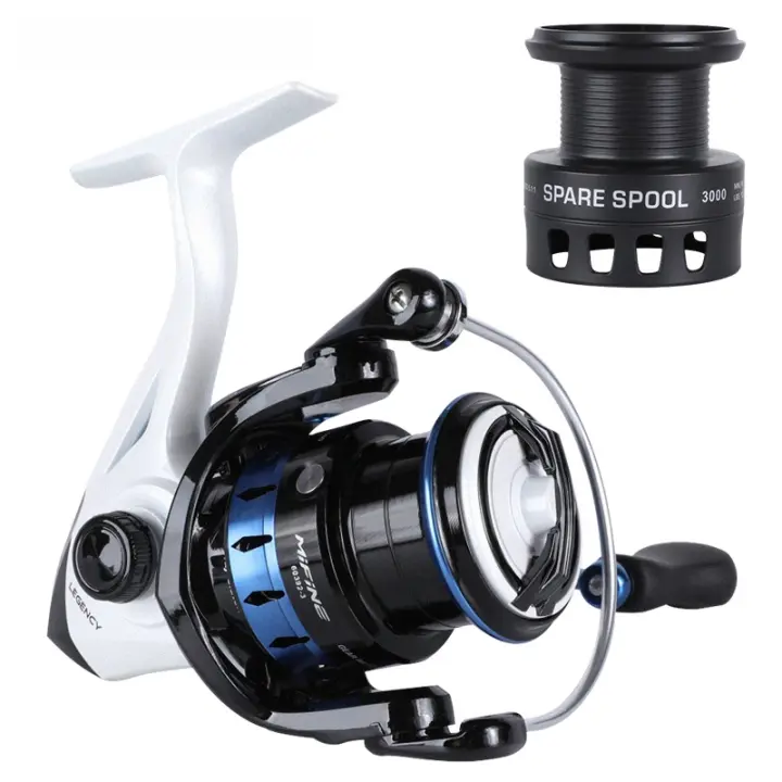 Carrete de Spinning Ultraligero MIFINE LEGENCY 8KG Drag Máximo 500 Carretes para Pesca en Agua Dulce y Salada Carrete de Pesca de Especias y Deportes - 1