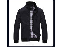 Chaqueta ligera para hombre, cazadora informal para exteriores, abrigos Bomber ajustados, ropa de trabajo de negocios, primavera y otoño - details 2