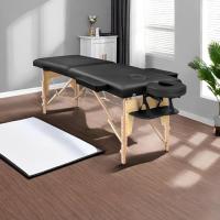 Masaje Plegable - 2-Zona Madera Camilla Estetica Portatil para Fisioterapia y Tatuaje - details 2