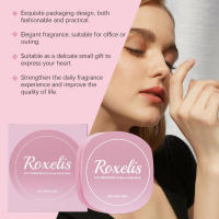 Crema Sólida de Bolsillo Portátil con Ligera Fragancia, Elegante, Refrescante, Sedosa, Rosa - details 4