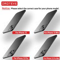 Funda de iPhone Mate Adelgazada de Zroteve Protección Dura para iPhone 16, 16E, 15, 14, 13, 12, 11 Mini Accesorios de Electrónica - details 4