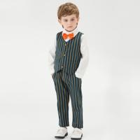 Ropa de primavera y otoño para niños nuevos productos, conjunto de tres piezas de traje para niños - details 20
