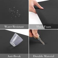 Alfombra antifatiga para cocina, alfombrilla de pie impermeable antideslizante, felpudo Rectangular resistente al desgaste para oficina - details 7